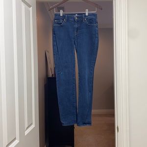 7 for all mankind skinny jeans